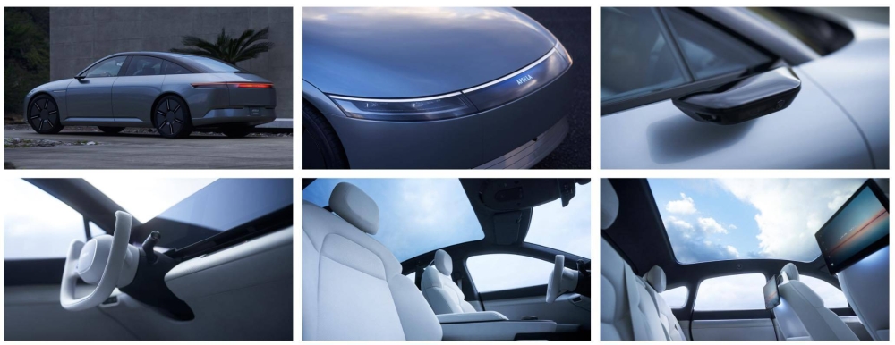 The car looks very different from the Vision-S. — Picture via SoyaCincau