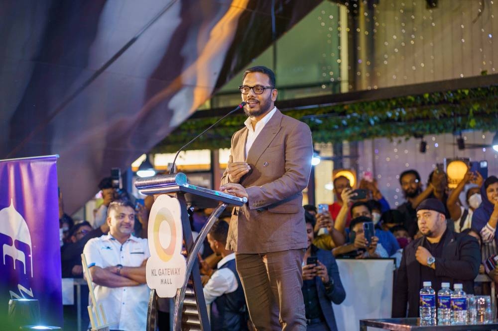 DMY Creations's founder and chairman Datuk Muhammad Yusoff said some 60,000 fans expected to attend Rahman's KL concert. — Picture by Devan Manuel