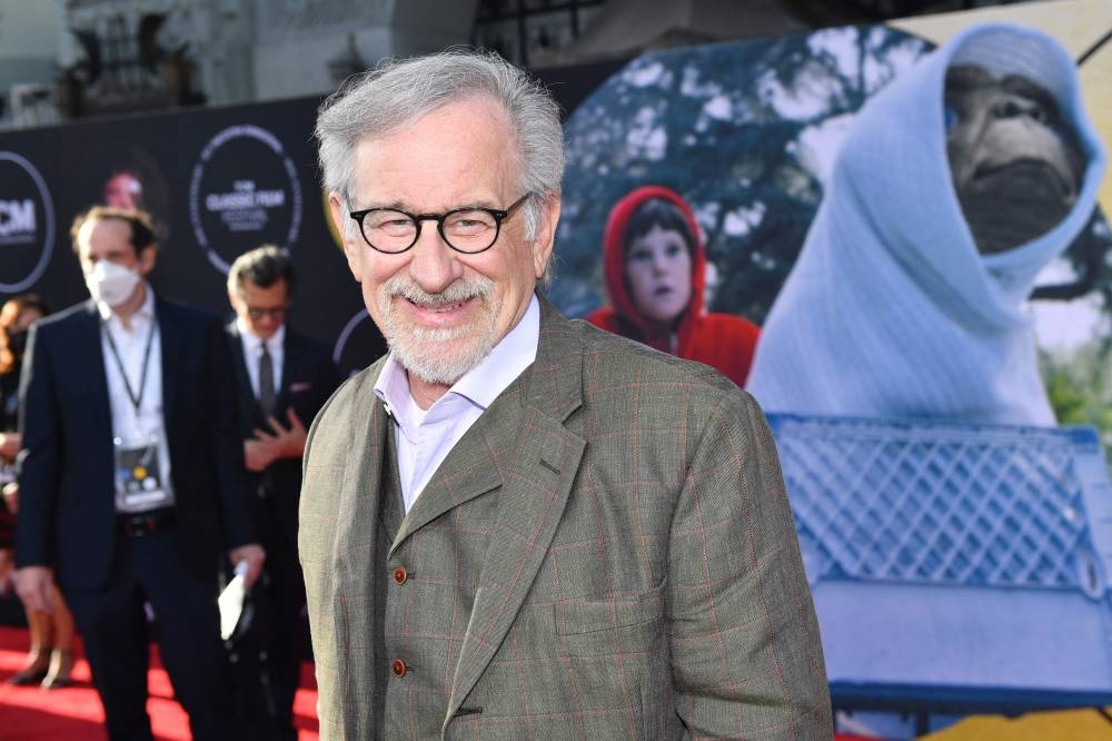 In this file photo taken on April 21, 2022 US director Steven Spielberg attends the 40th Anniversary Screening of ‘E.T. the Extra-Terrestrial’ presented on the Opening Night of the 2022 TCM Classic Film Festival at the TCL Chinese Theater in Hollywood. — AFP pic