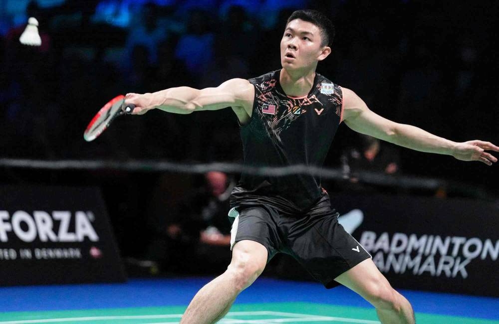 National badminton men’s singles ace Lee Zii Jia feels he is in the best condition and ready to mount a serious challenge in the Malaysia Open 2023. — AFP pic
