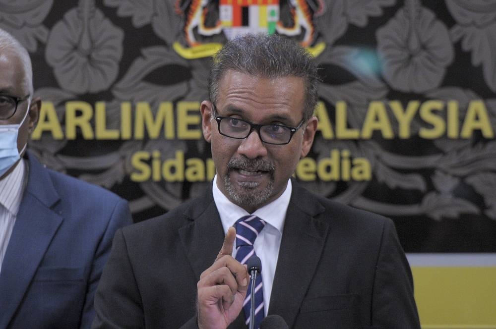 Ramkarpal said the proposed substitute sentences being studied must take into account the position of all parties involved to ensure that justice can be upheld and the rule of law is always given priority. — Picture by Shafwan Zaidon