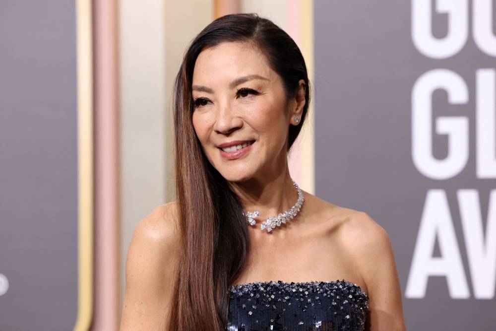 Tan Sri Michelle Yeoh at the 80th Annual Golden Globe Awards in Beverly Hills, California January 11, 2023. ― Reuters pic 