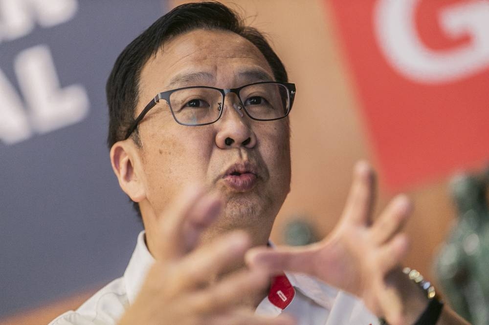 Gerakan president Datuk Dominic Lau (pic) said Penang PAS lawmaker Muhammad Fawwaz Mohamad Jan was only voicing his personal views as an elected representative on behalf of his Muslim constituents. —  Picture by Hari Anggara