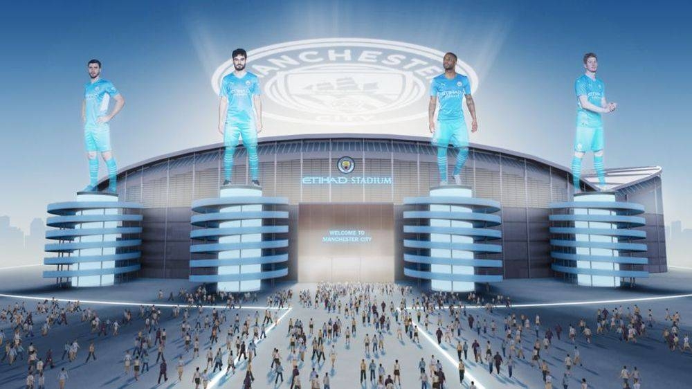 Manchester City players have been digitally recreated to soon enter the metaverse. — Picture via ETX Studio