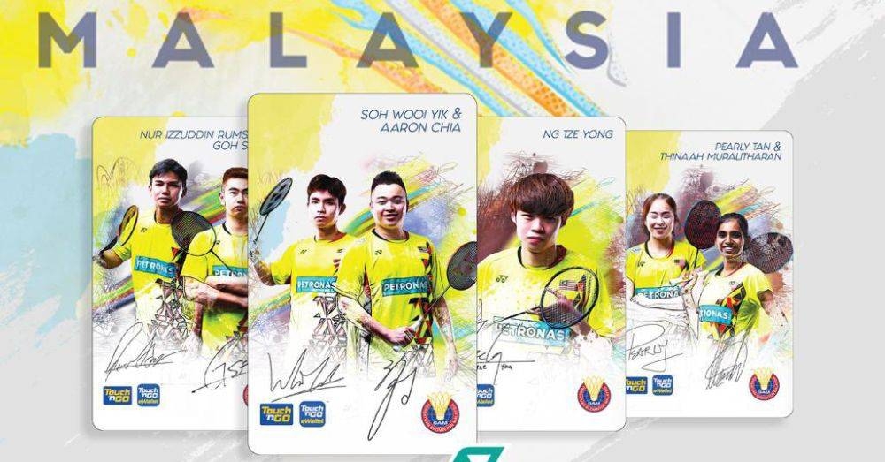 Touch ‘n Go, BAM release badminton-themed NFC cards for Malaysia Open this weekend