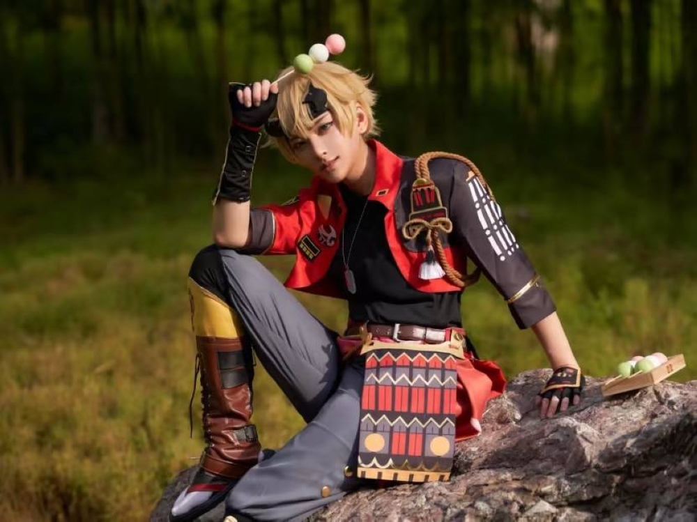 Cosplayer Yosuke Sora said she earned a “mid-range, five-figure” revenue last year, the bulk of which came from campaign deals with major brands. — Picture courtesy of Ashe via TODAY