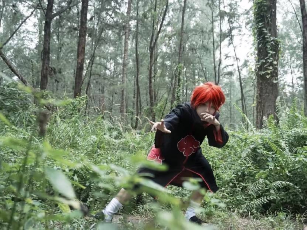 Freelance video editor Evelyn Goh, 29, said that cosplay has been a “huge part” of her gender identity journey. — Picture by Samuel Goh via TODAY