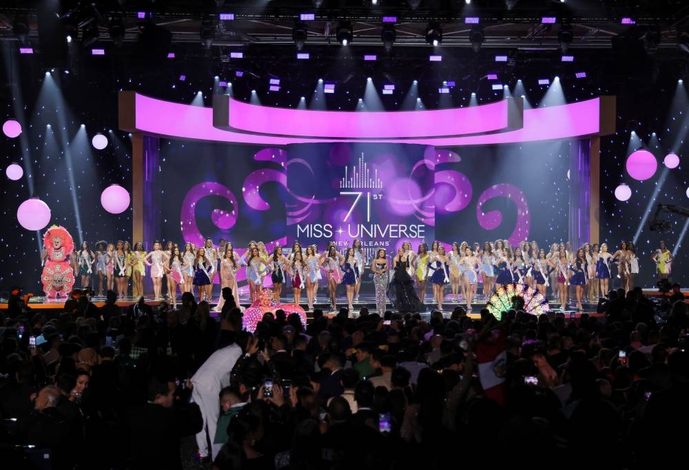 A general view during the 71st Miss Universe pageant in New Orleans, Louisiana January 14, 2023. — Reuters pic