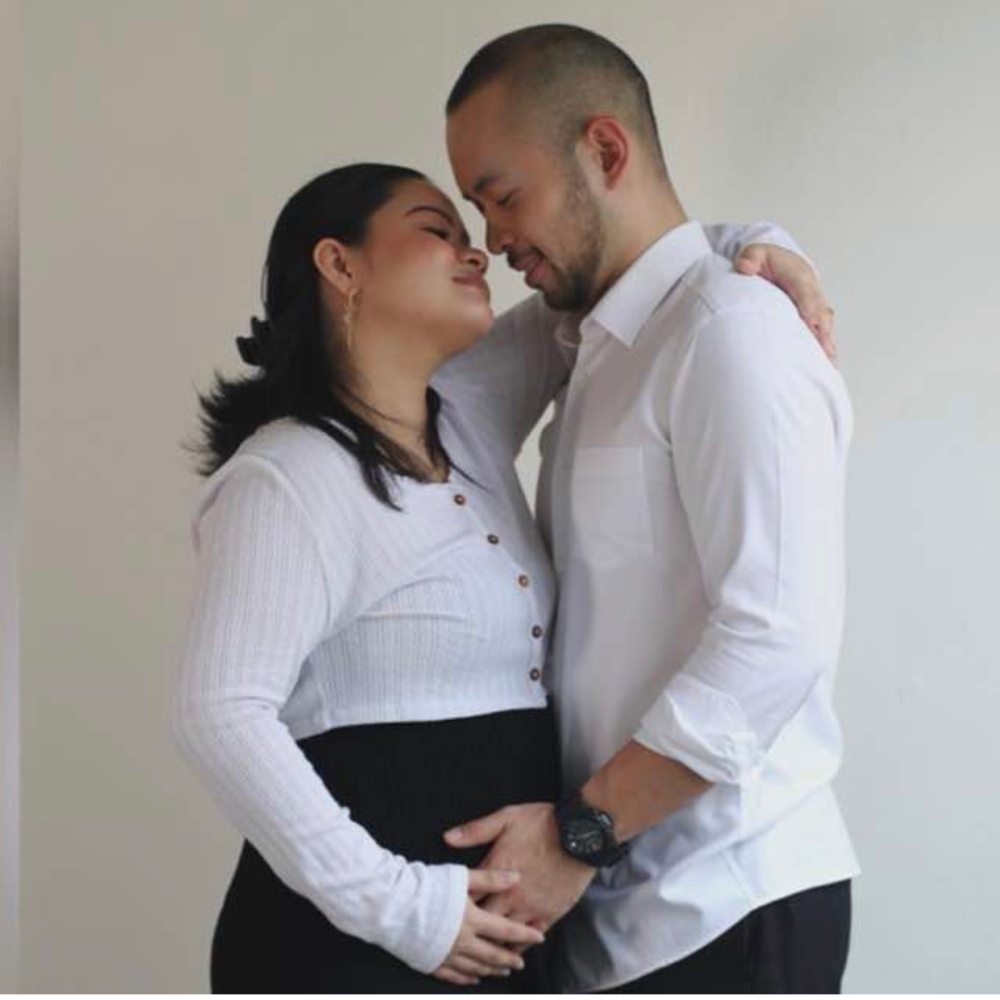 Sharifah and husband Jad Hanif are excited about the arrival of their baby son in April. — Picture courtesy of Sharifah Aryana