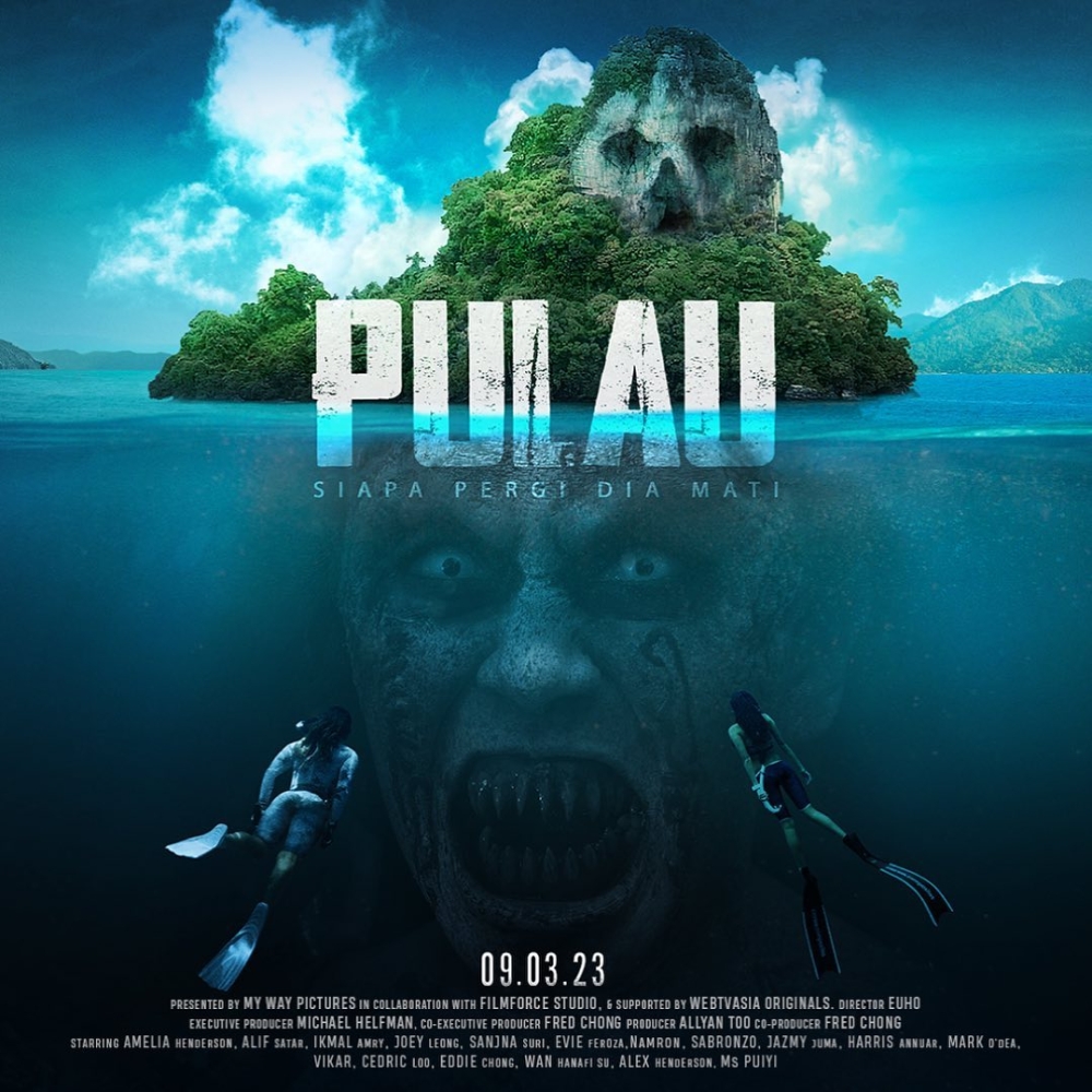 Malaysian supernatural thriller film ‘Pulau’ will be hitting cinemas this March 9. ― Picture via Instagram/PulauMovie.