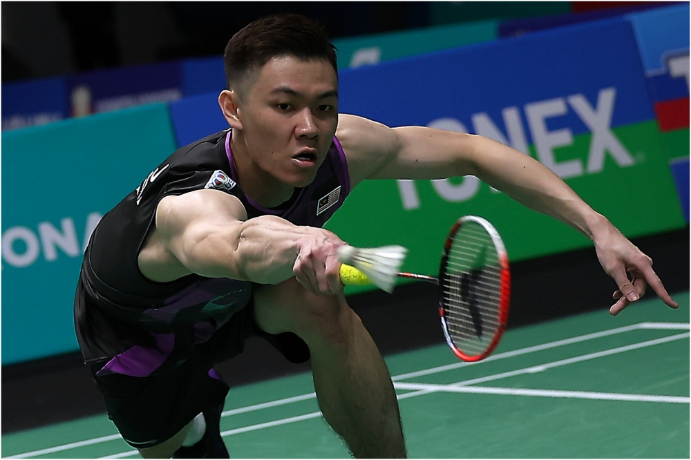 Men’s singles shuttler Lee Zii Jia (pic) are among the players to represent Malaysia for the Badminton Asia Mixed Team Championships in Dubai. — Bernama file pic
