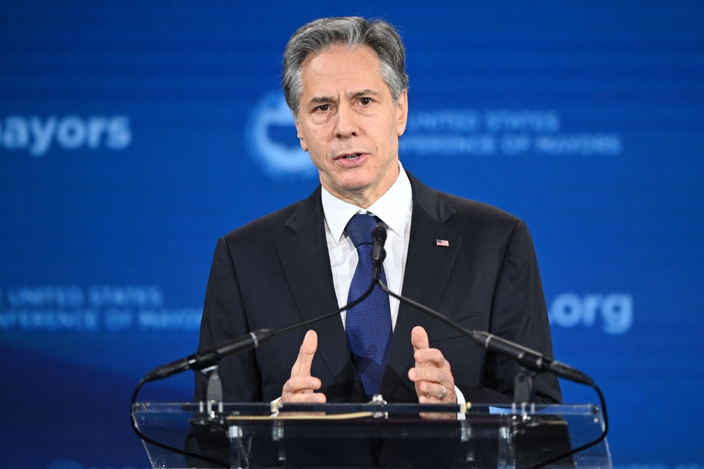 Blinken sees lower US tensions with China but risks on Taiwan | Malay Mail
