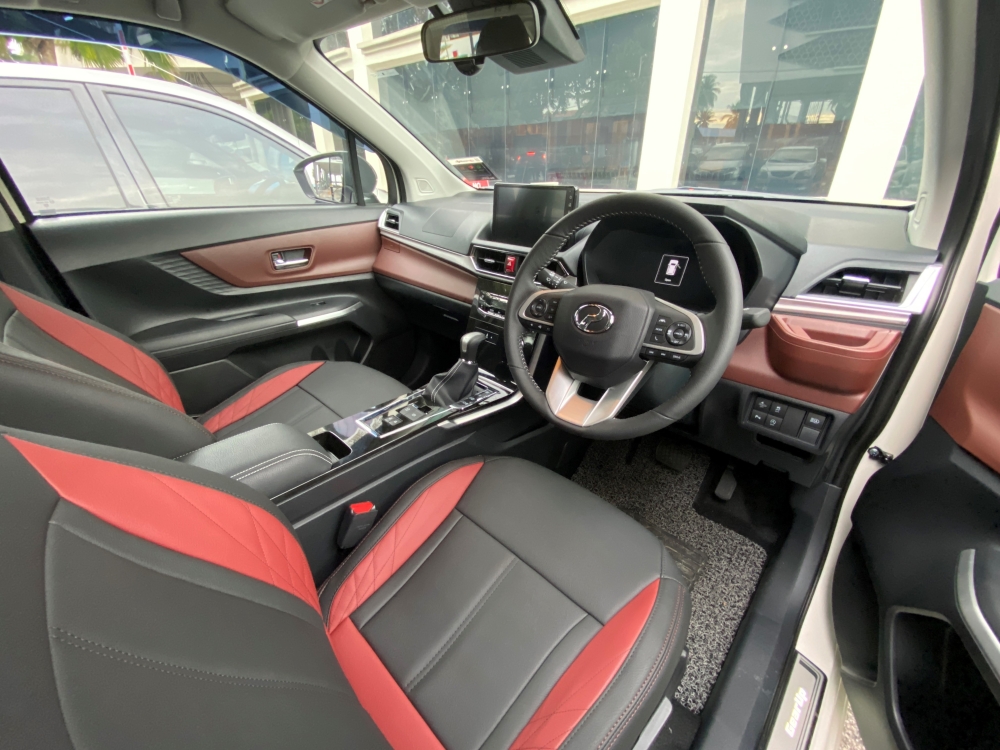 The interior of the car. — Picture by Amirul Hazmi