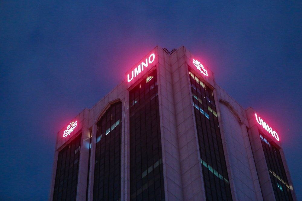 Umno saw a shock purge which targeted former top leaders such as Tan Sri Noh Omar, Khairy Jamaluddin and Datuk Seri Hishammuddin Hussein,. Picture by Yusof Mat Isa