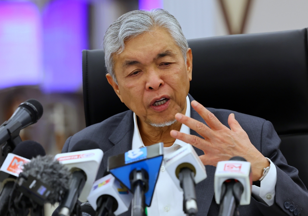 According to analysts, Umno president Datuk Seri Ahmad Zahid Hamidi's grip on power in the party has been strengthened. — Bernama pic