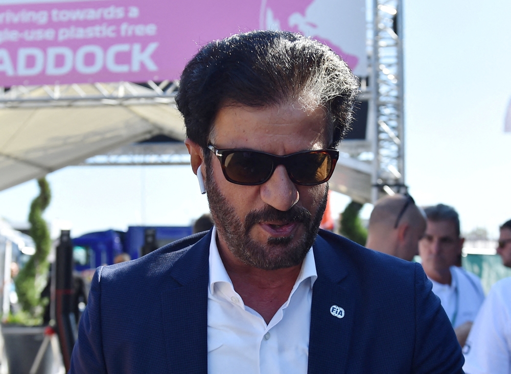 Mohammed Ben Sulayem’s comments on Twitter hinted at a row brewing between the president of the International Automobile Federation (FIA) and Formula One’s commercial rights holders Liberty Media and teams. — Reuters pic