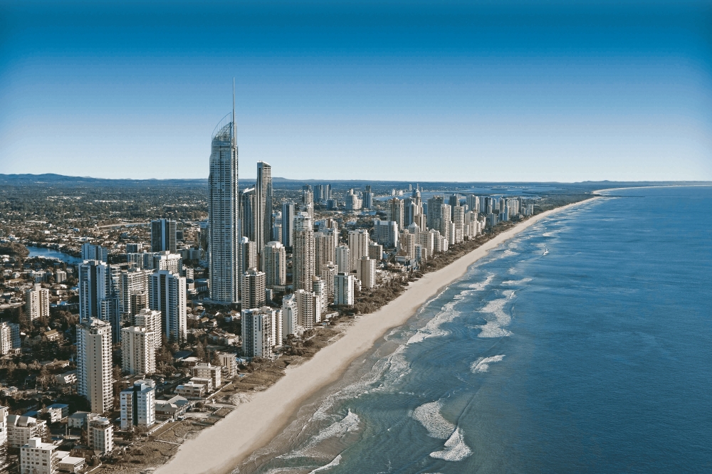 Gold Coast in Australia is a popular destination during autumn for those who want to experience coastal weather. —  Picture courtesy of AirAsia