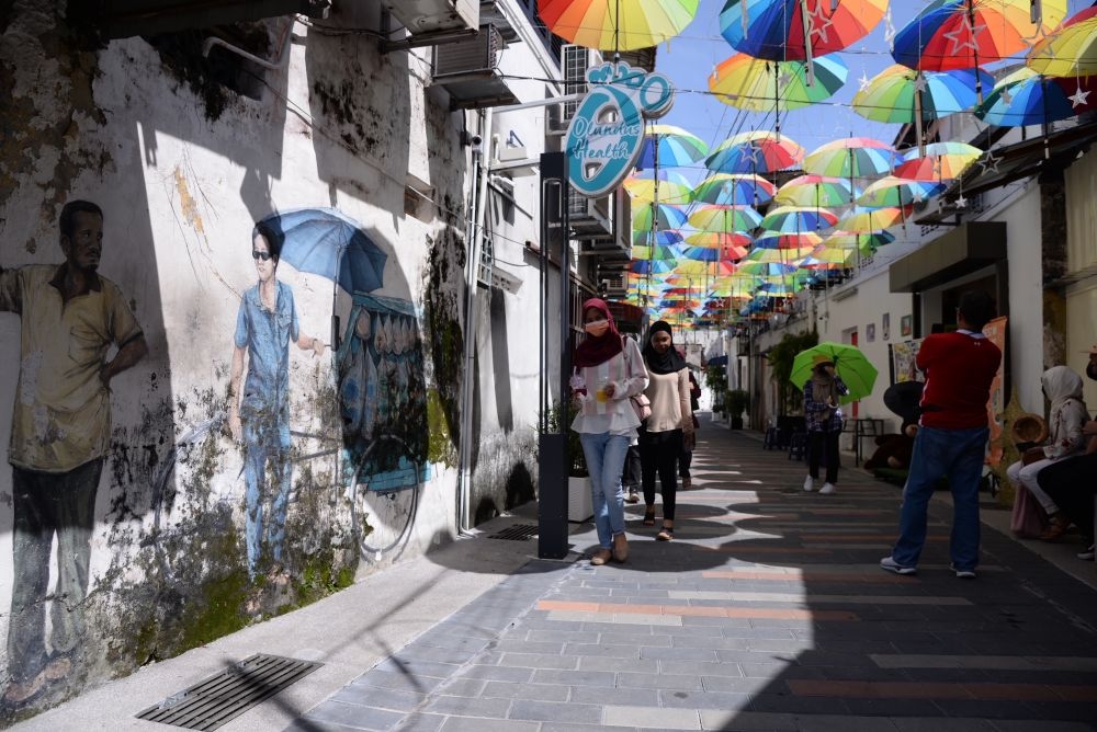 Penang is known for its vibrant street art and murals. — Picture by KE Ooi