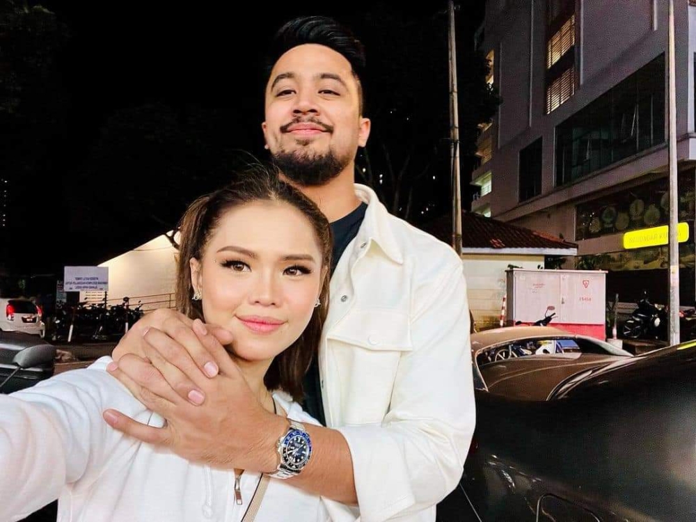 Actress Bella Astillah and husband actor Aliff Aziz reconciled and welcomed their second child after divorcing in 2019. — Photo credit Facebook/ Bella Astillah