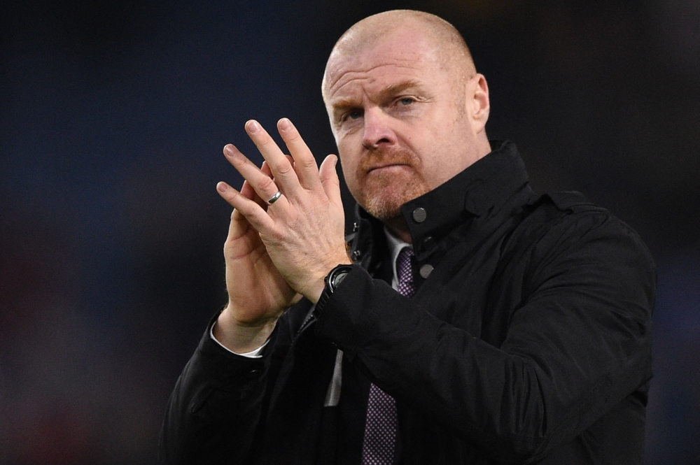In this file photo taken on December 28, 2019 Burnley's then English manager Sean Dyche claps at the end of the English Premier League football match between Burnley and Manchester United at Turf Moor in Burnley, north-west England. Relegation-threatened Premier League club Everton announced today they had appointed former Burnley boss Sean Dyche as their new manager to replace the sacked Frank Lampard. — AFP pic
