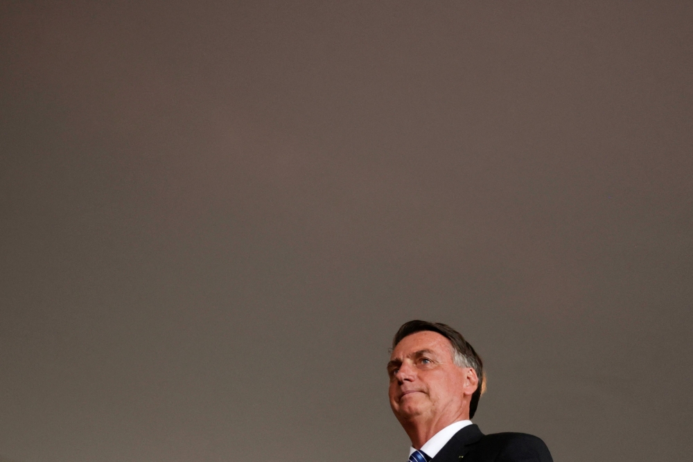 Bolsonaro flew to Florida in late December as his term ended rather than watch the inauguration of his leftist successor President Luiz Inacio Lula da Silva. ― Reuters pic