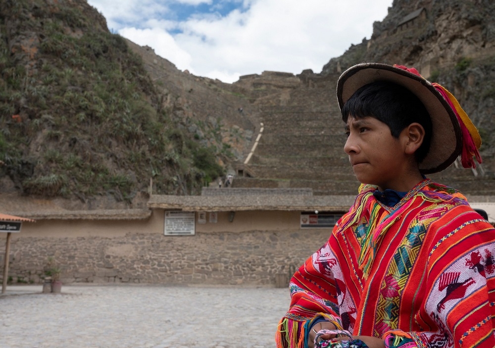 Situated around 60 kilometres from Cusco — the old Inca capital that acts as a hub for those visiting Machu Picchu — Ollantaytambo has its own ruins of an Inca citadel. — AFP pic