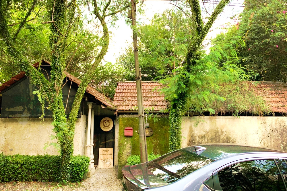 Blink and you’d miss the tree-sheltered entrance to Barista Guild Asia.