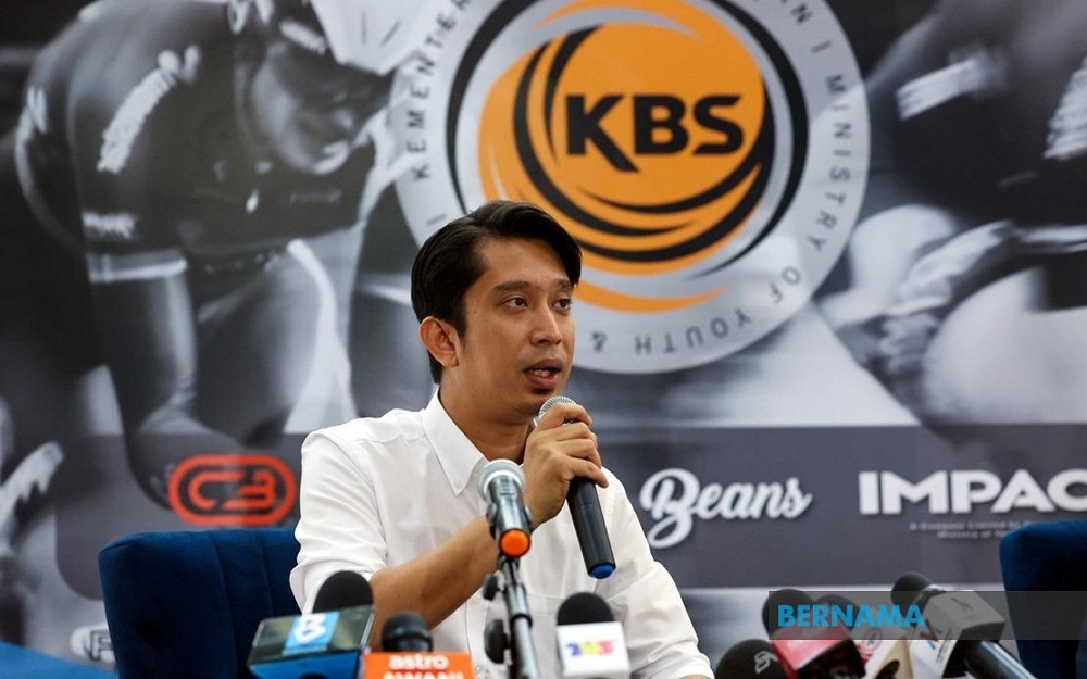 Deputy Youth and Sports Minister Adam Adli Abdul Halim Ministry said the ministry hopes that the government can give it additional allocations under Budget 2023. — Picture via Twitter/Bernama