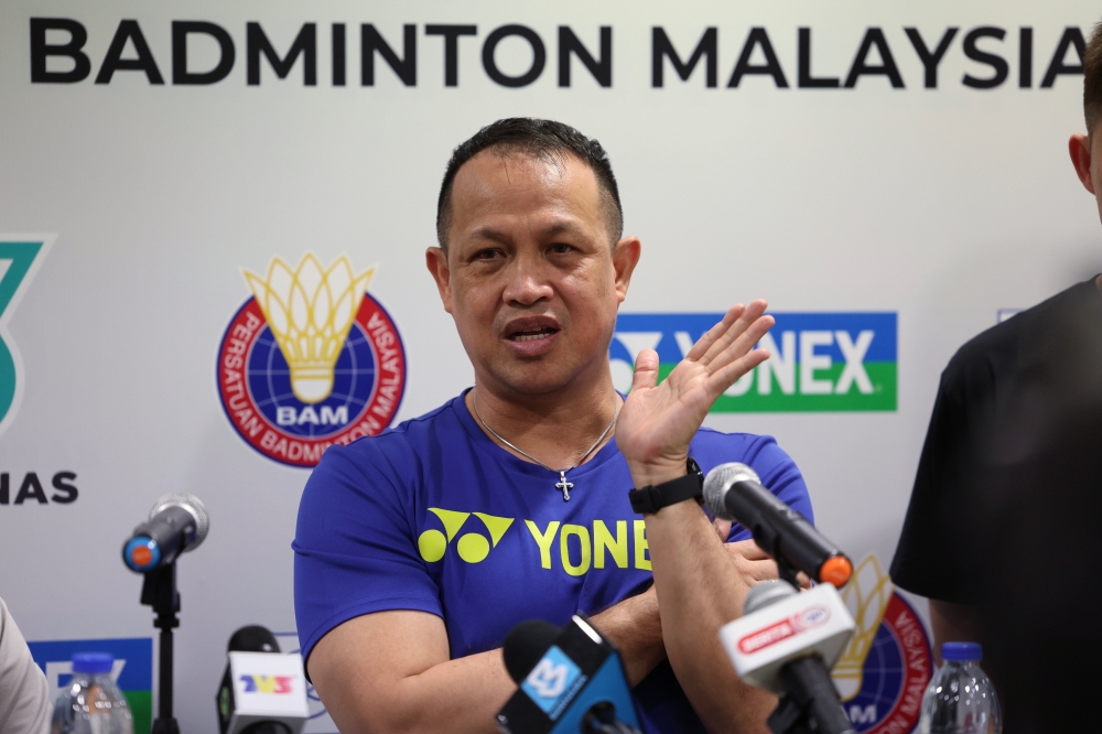 Badminton Association of Malaysia (BAM) doubles coaching director, Rexy Mainaky. — Bernama pic