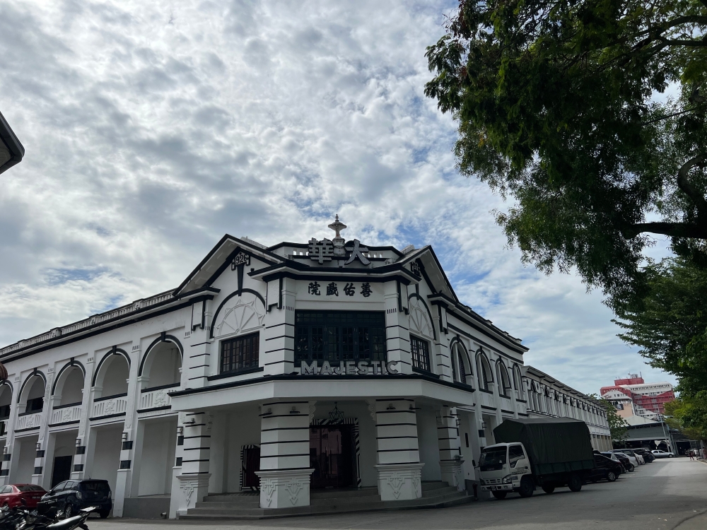 The Majestic Cinema building on Phee Choon Road is now an event space. — Picture by Opalyn Mok