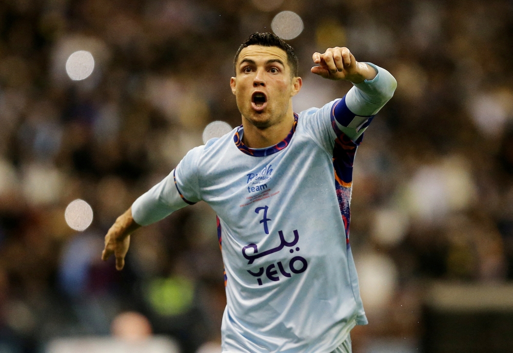 Cristiano Ronaldo scores four for Al Nassr to pass 500 league goals - in  pictures
