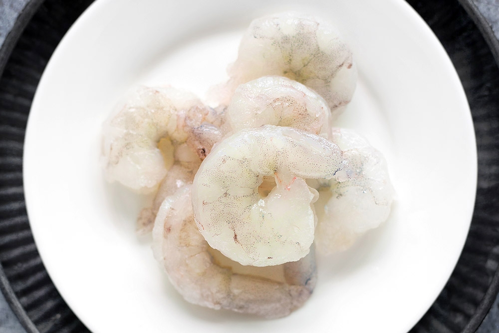 Fresh prawns add some natural sweetness.