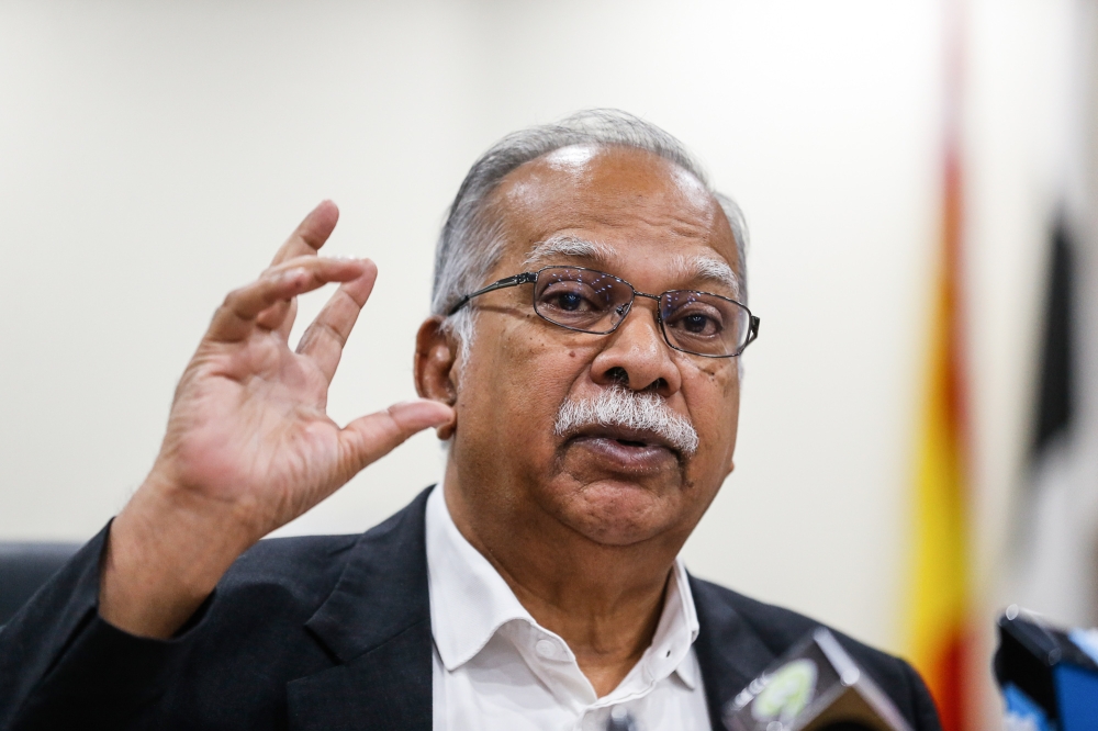 P. Ramasamy, who is Penang DAP deputy and the state deputy chief minister, is currently under fire from fellow members of the ruling coalition government and the Opposition for seeking urgent reform to the ‘ossified civil service’ he posted on Facebook. — Picture by Sayuti Zainudin