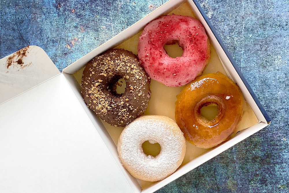 Love is like a box of... doughnuts?
