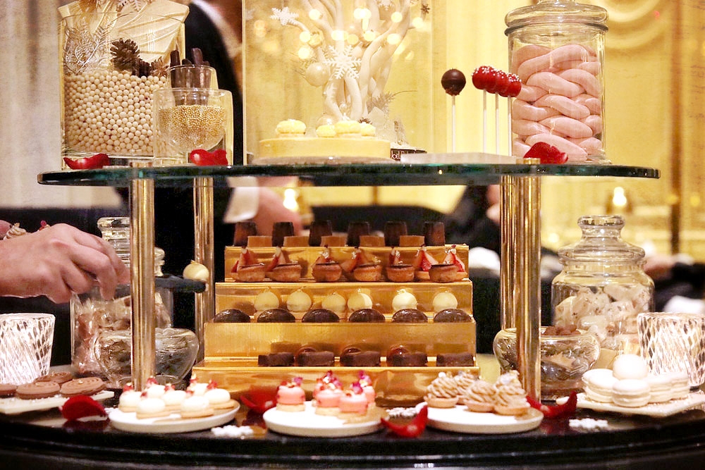 A cart of ‘petit fours’ may make you indecisive but never fickle about your beloved.