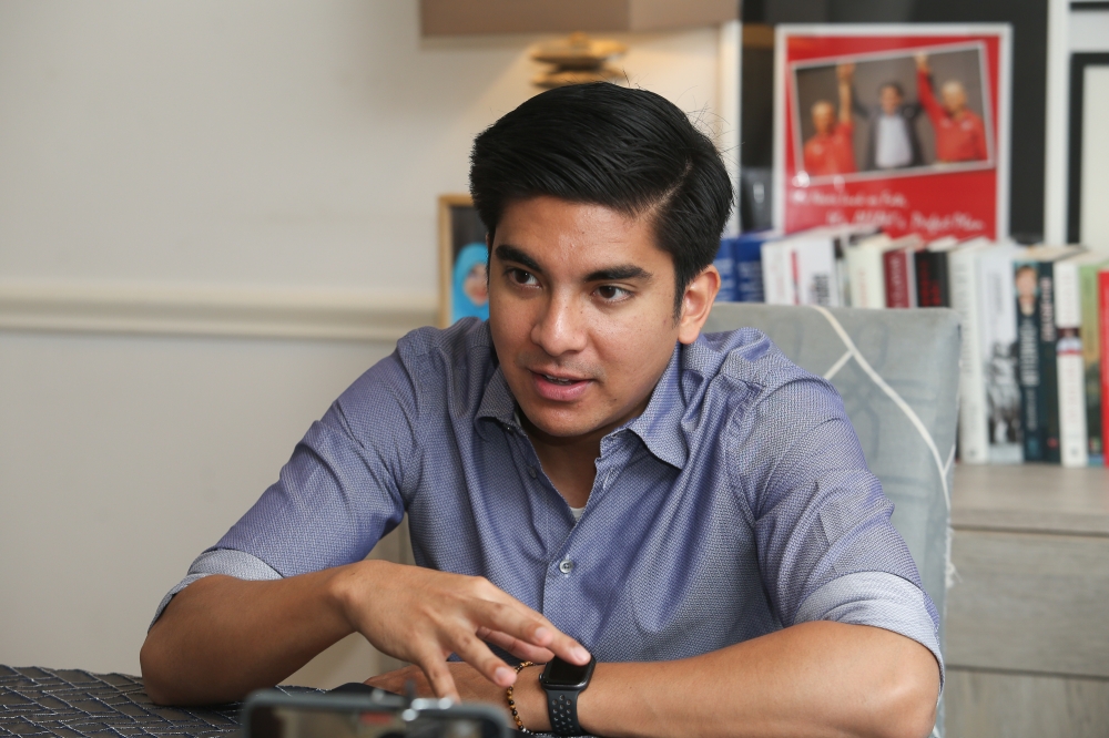 Muda president Syed Saddiq Abdul Rahman has welcomed Prime Minister Datuk Seri Anwar Ibrahim’s invitation extended to the party to join the committees formed by the Unity Government secretariat. — Picture by Choo Choy May