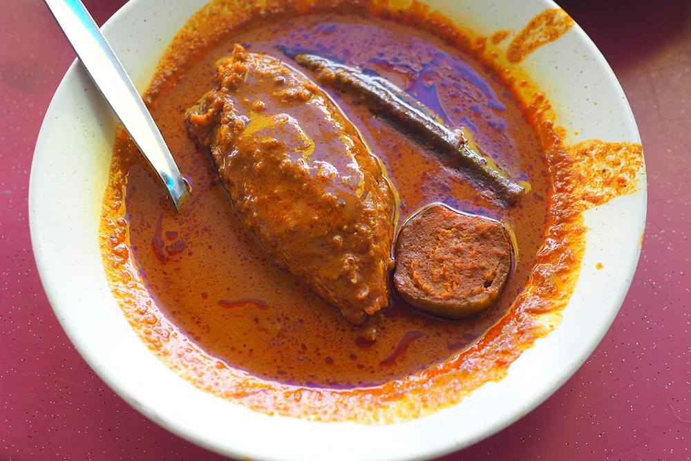 The fish curry has such depth of flavour that I was practically drinking it down to the last drop.