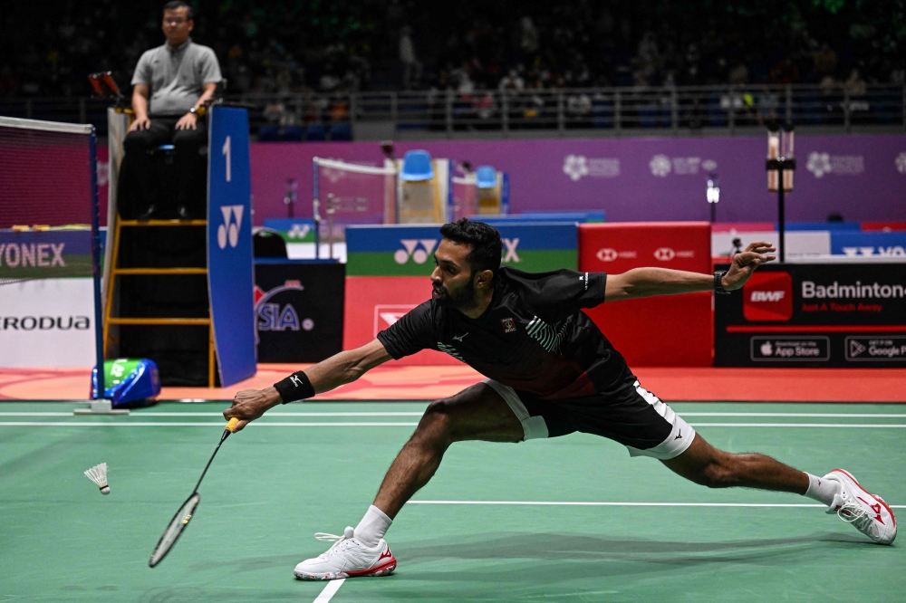 Indian men’s singles ace H.S. Prannoy, the world number nine, gave India a flying start after he beat Malaysia's Lee Zii Jia. — AFP file pic