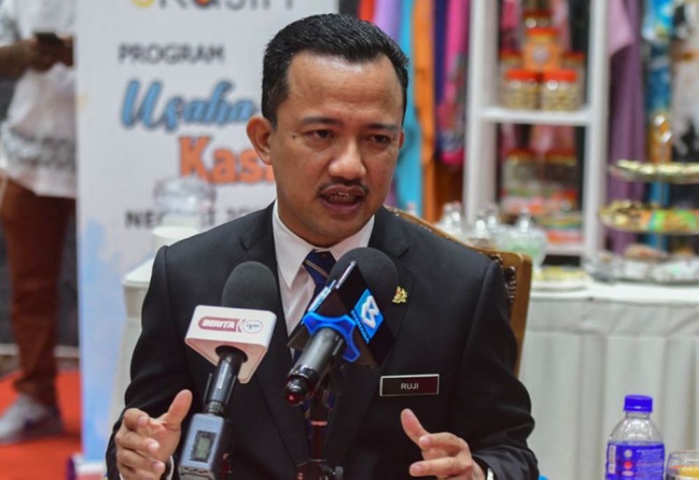 Datuk Ruji Ubi has been in the civil service for 27 years. — Bernama pic