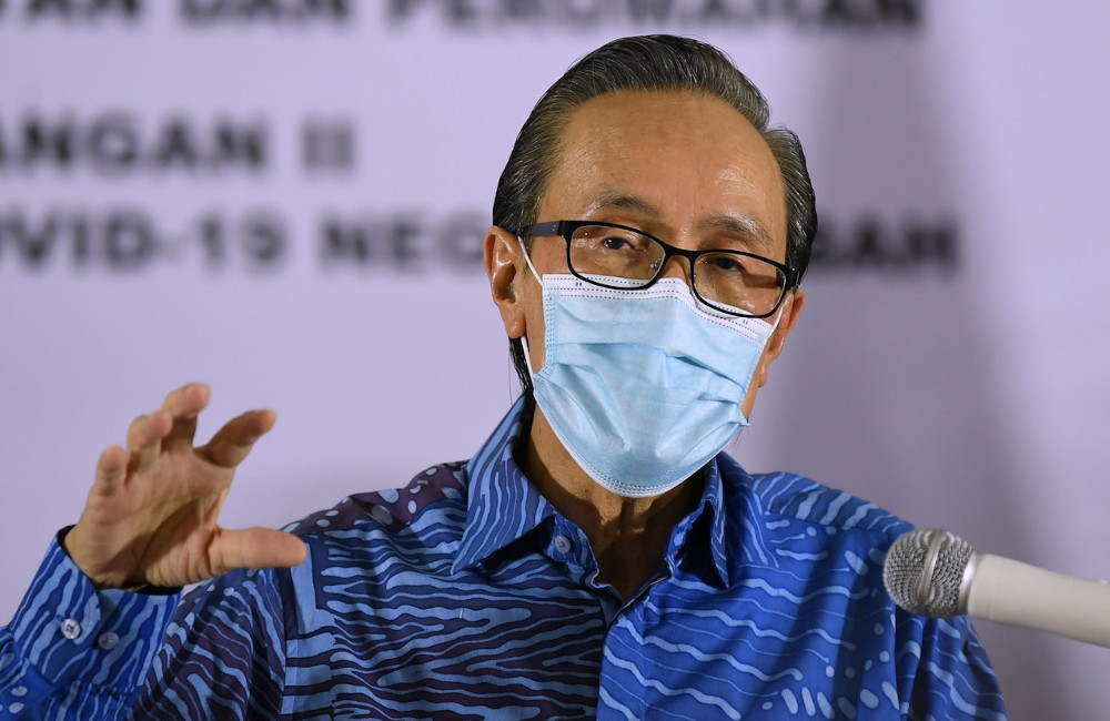 GRS secretary-general Datuk Seri Masidi Manjun rejected the claims by the party’s political rivals that the delay was to entice Opposition assemblymen to switch sides. — Bernama pic