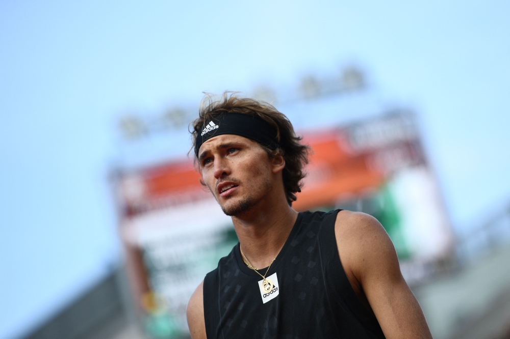 Zverev had surgery to repair damaged ankle ligaments following an injury he sustained during his French Open semi-final against Rafa Nadal in June last year. — AFP pic