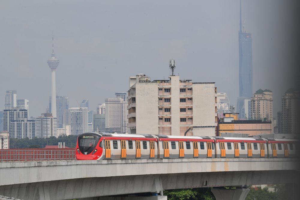 The government will review the cost of the Mass Rapid Transit Line 3 (MRT3) project. — Bernama file pic
