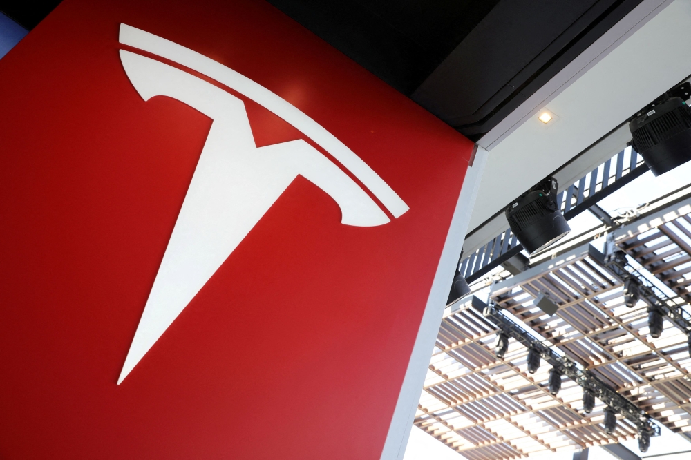 Monday’s lawsuit led by shareholder Thomas Lamontagne seeks unspecified damages for Tesla shareholders from February 19, 2019 to February 17, 2023. — Reuters pic