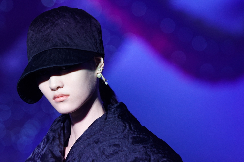 A model presents a creation from Christian Dior Womenswear Fall-Winter 2023-2024 collection during Paris Fashion Week in Paris February 28, 2023. — AFP pic