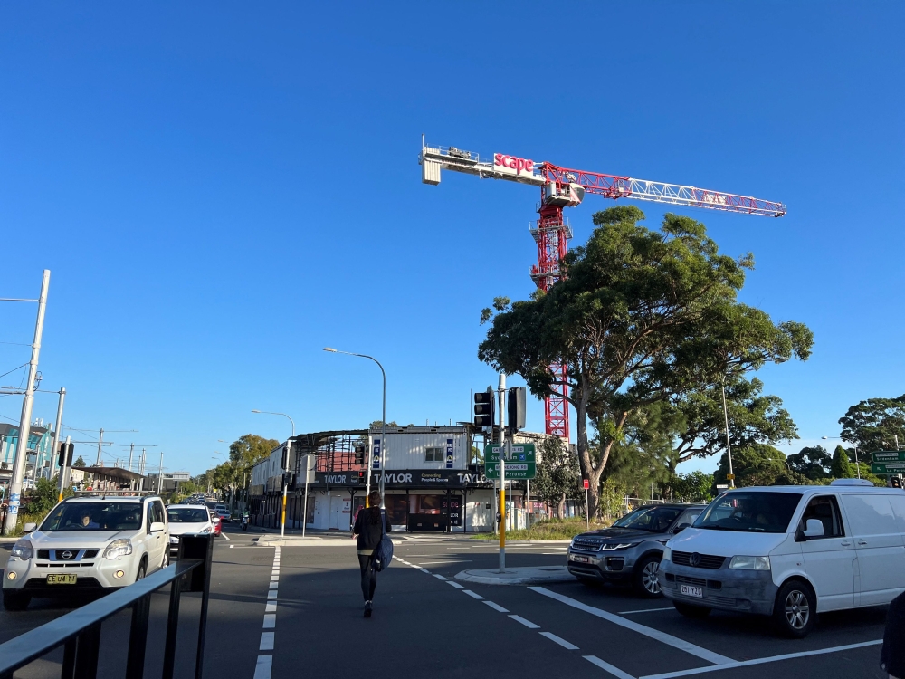 A general view of a construction site of a student accommodation building near University of New South Wales, in Sydney, Australia February 17, 2023. — Reuters pic