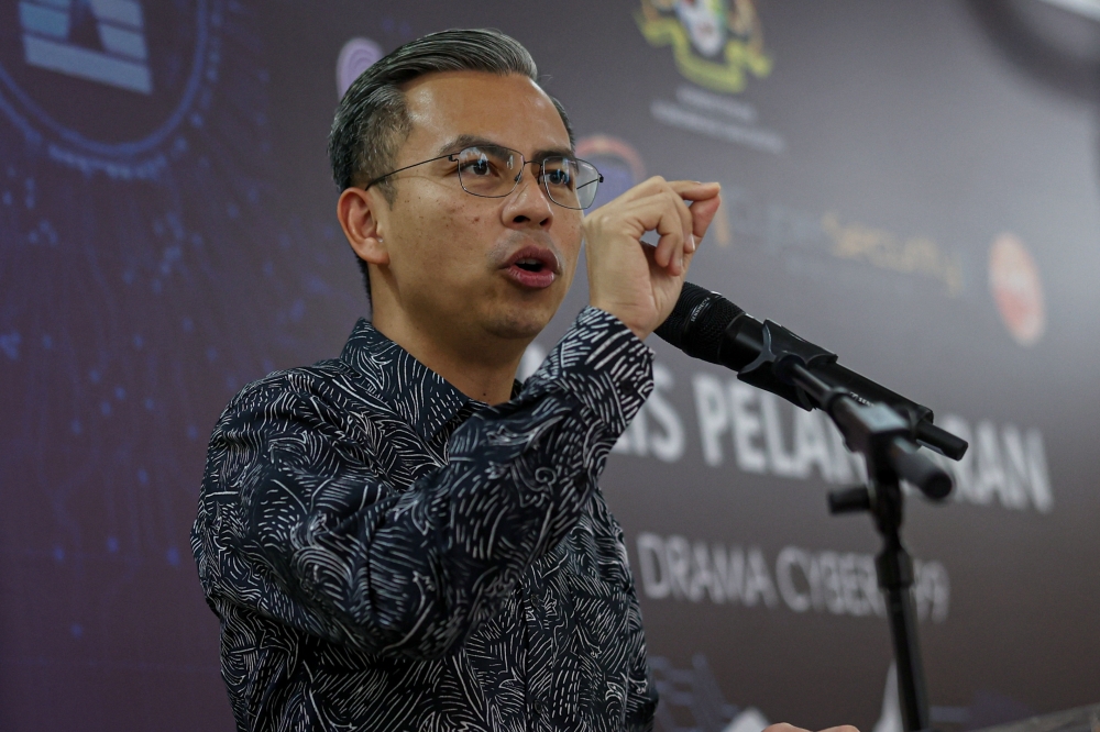 Communications and Digital Minister Fahmi Fadzil says the development is a glowing endorsement of Malaysia's capabilities and capacities enabling the nation to further accelerate its economic growth. ― Bernama pic