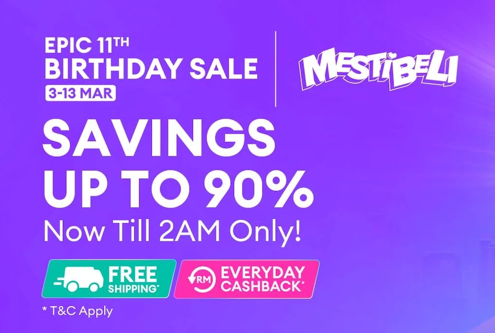 In a statement, the e-commerce platform said the early surprise started from 8.00pm tonight until March 13, 2023. — Screengrab from Lazada website