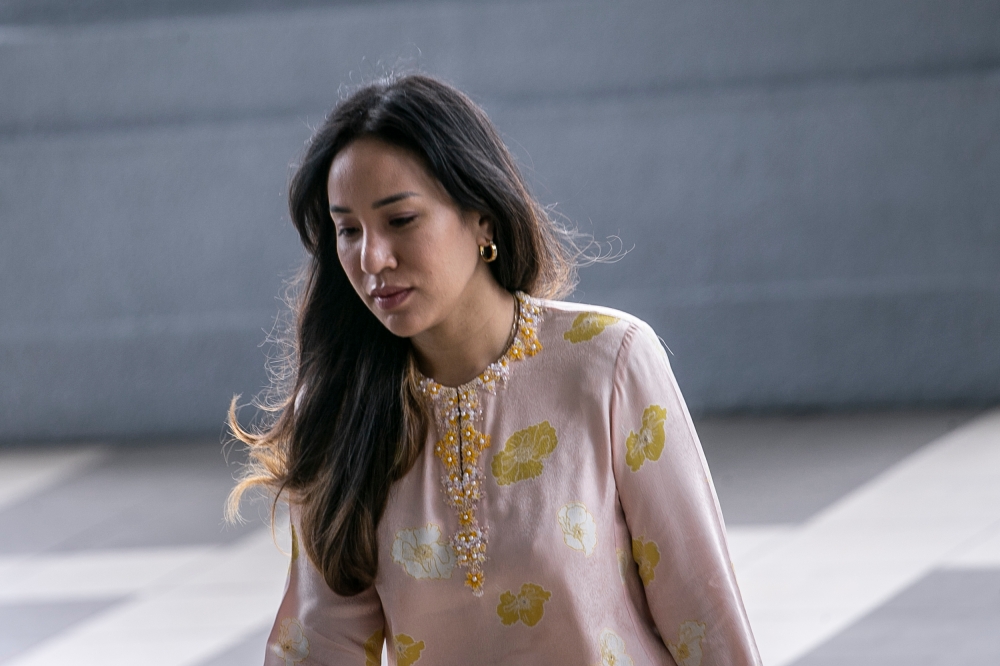 Nooryana said that throughout her father’s trials, he has been confident that he did nothing wrong. — Picture by Hari Anggara