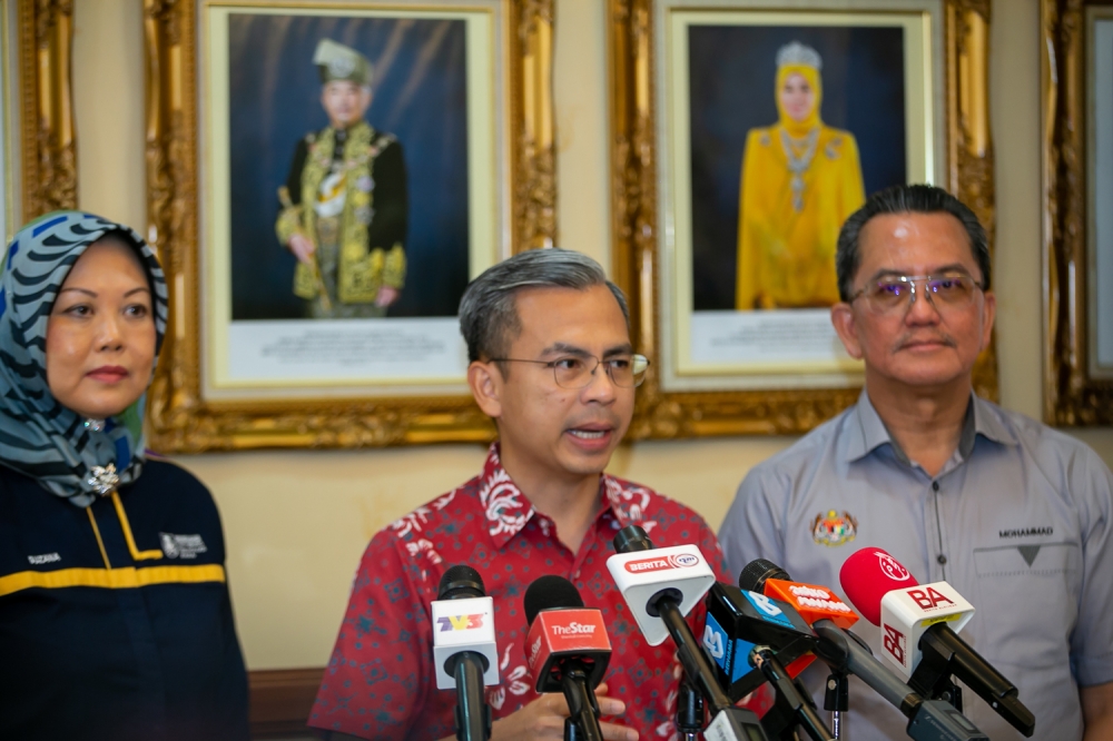 Communication and Digital Minister Fahmi Fadzil noted there are many people who are using Mentega Terbang to stir racial sentiments. — Picture by Raymond Manuel