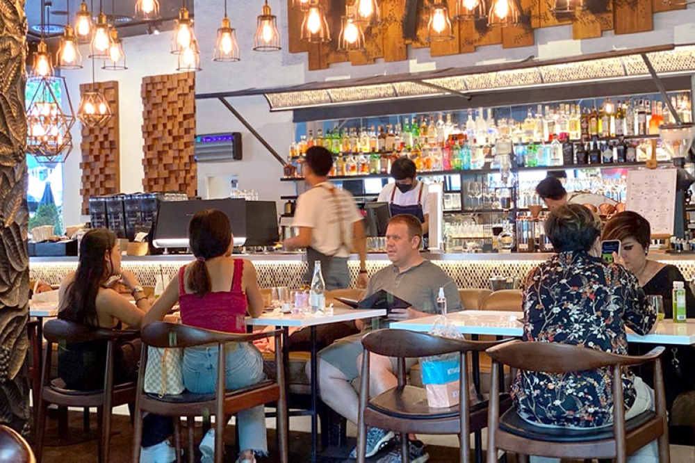 Customers in a restaurant – each with their own take on what’s good and what’s not. – Pictures by CK Lim